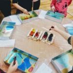 Malowanie na wodzie dla dzieci - warsztaty edukacyjne Szczecin
