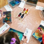 Malowanie na wodzie - warsztaty, zajęcia dla dzieci Szczecin
